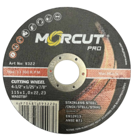 Inox Metal Kesme Taşı – 115 mm x 1.0 mm