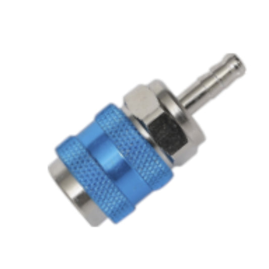 Bilyalı Hava Valfi Mavi 1/2 Erkek - 8MM - 10MM