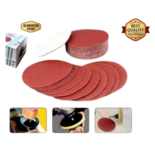 Cırtlı Zımpara Disk Paketleri - 115 mm & 150 mm (Düz ve Delikli)