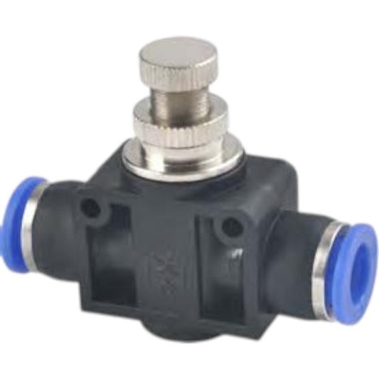 PA Serisi Hız Ayar Valfi – Pnömatik Debi Kontrol (4mm – 12mm)