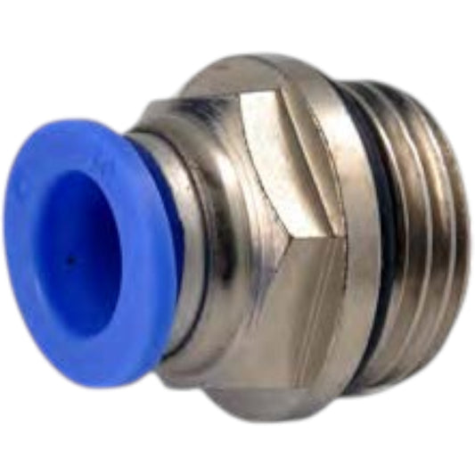 PC Serisi Erkek Düz Rekor – Pnömatik Hızlı Bağlantı (1/8” – 1/2”, 4mm – 12mm)